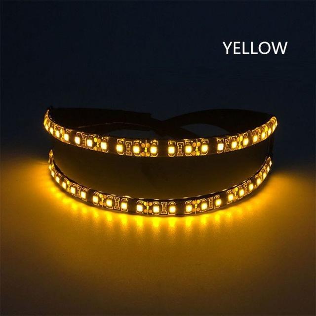 LED Luminescent Spectacles Halloween Decoration Mask