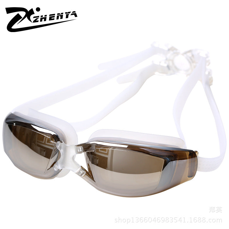 Pro Waterproof Anti-Fog HD Swimming Goggles - Look Good In Eye Protection