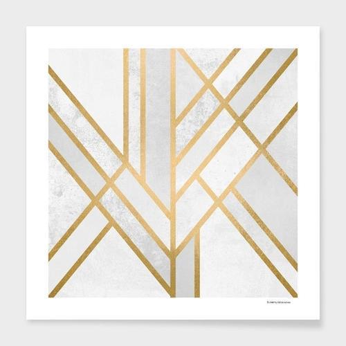 Art Deco Geometry Frame