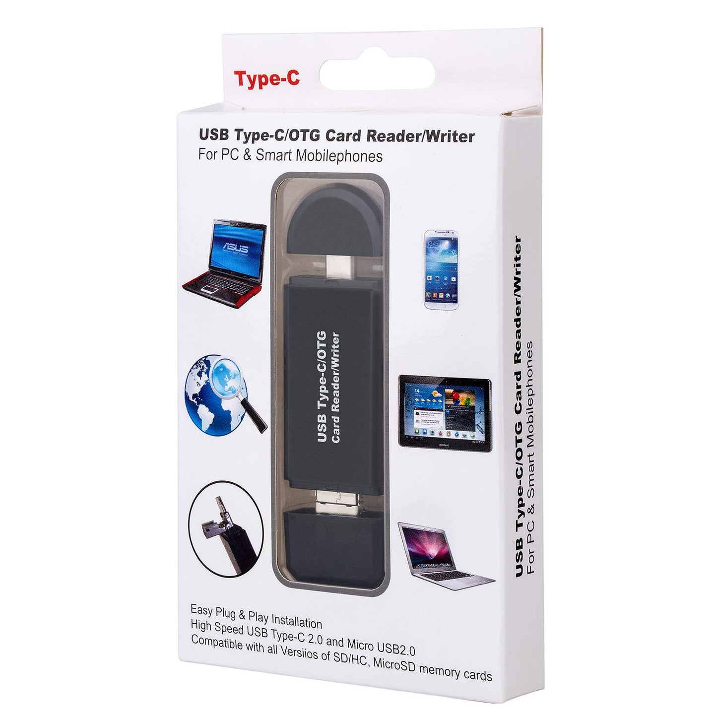 2 In 1 USB 3.0 OTG Android Card Reader
