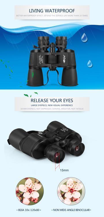 High Magnification Binoculars Long Range 120X80