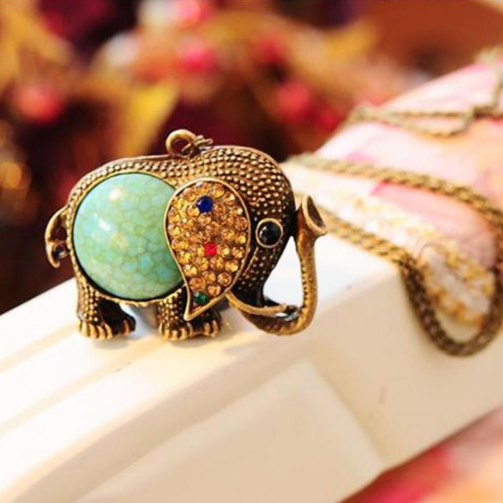 Elephant Necklace - Wear Your Necklace And Get Lucky All Every Time!