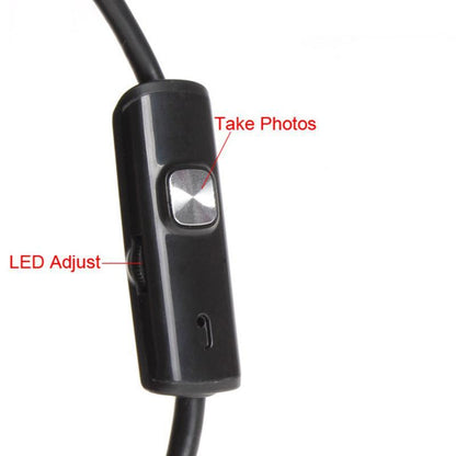 1M 5.5m/7mm Lens USB Endoscope Camera Waterproof Flexible Wire Snake Tube Inspection Borescope For OTG Compatible Android Phones