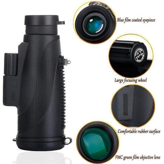 Waterproof 16x52 Hd Monocular Telescope