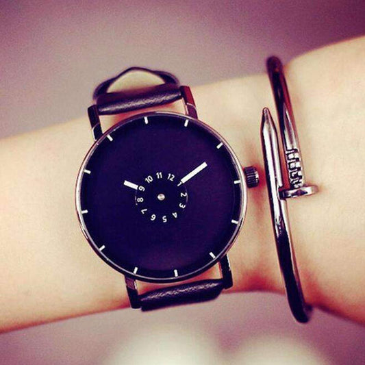 Minimalist Leather Watch  - Good choice for Your a Casual Look
