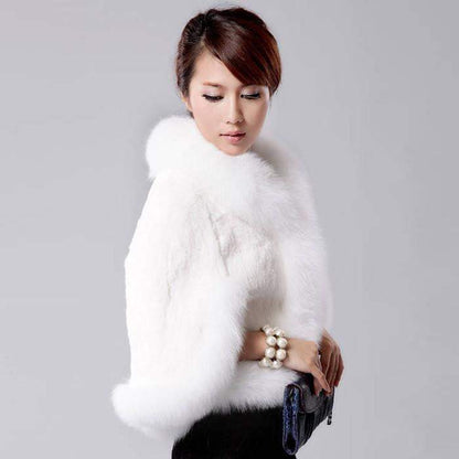 Fur Faux Cape Overcoat