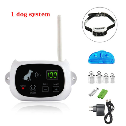 Wireless Dog Fence Containment Transmitter Training Collar