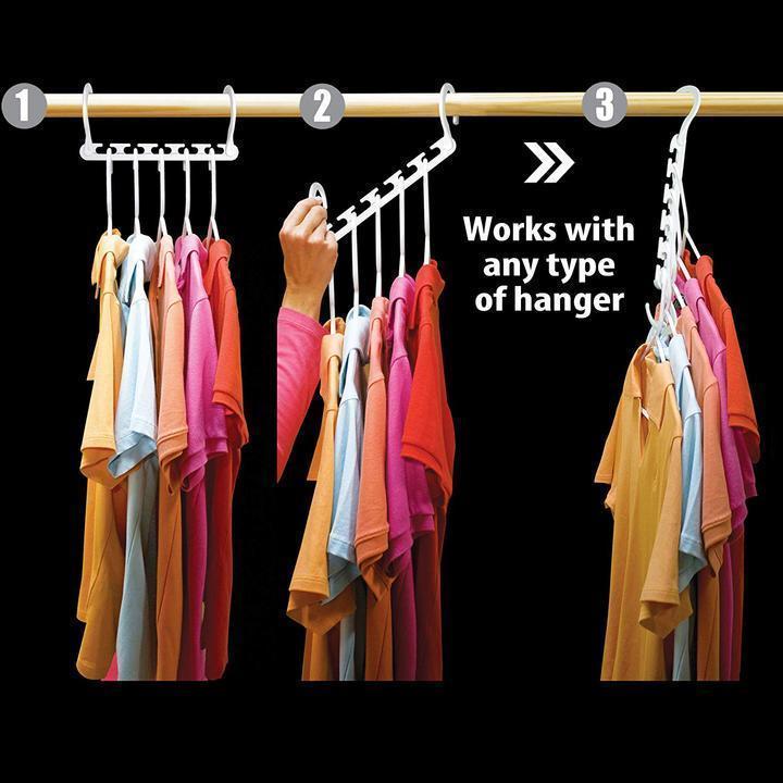 Magic Hangers Closet Space Saving