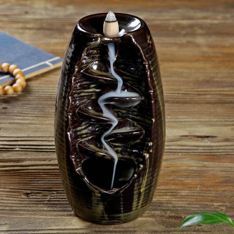 Waterfall Backflow Zen Incense Burner