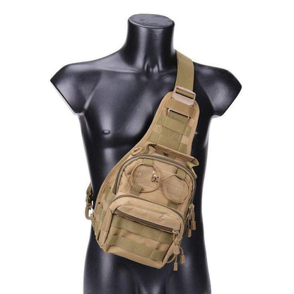 Tactical Molle Utility Gear Shoulder Sling Backpack Bag