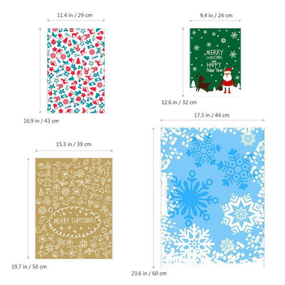 30PCS Drawstring Christmas Gift Bags