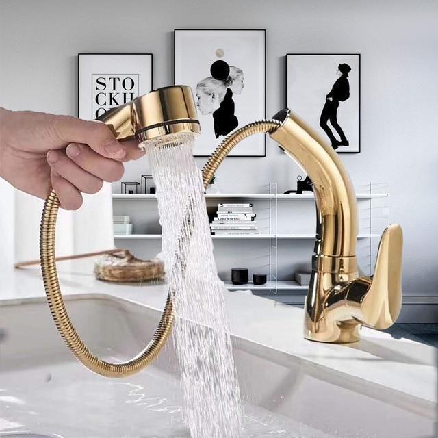 360 Pull-out Shower Faucet