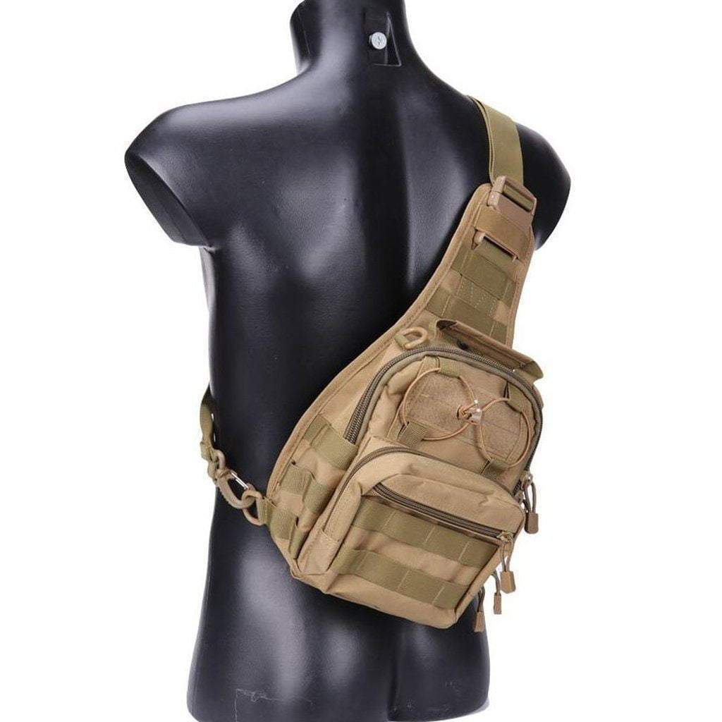 Tactical Molle Utility Gear Shoulder Sling Backpack Bag