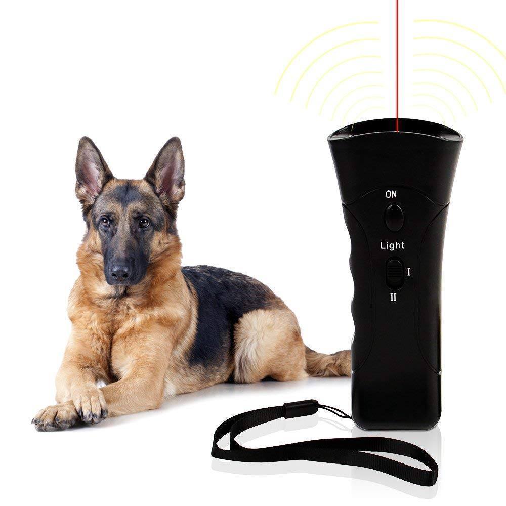 Ultrasonic Dog Chaser LED Pet Training Device – Delight Ray