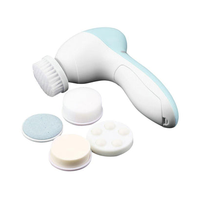 5 in 1 Electric Facial Cleanser Body Massage Mini Skin Pore Cleaner Beauty Massager Wash Face Machine