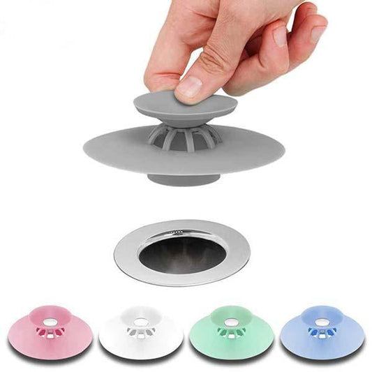 Sink and Tub Drain Stopper With Strainer