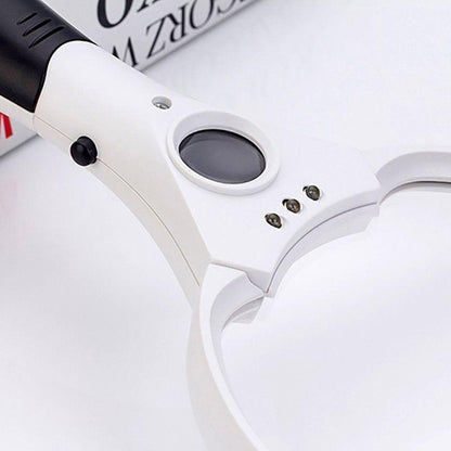 LED reading magnifier