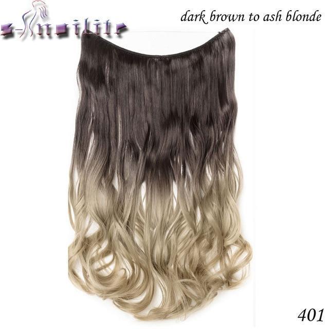 Invisible Halo Hair Extensions Silky Straight Hair