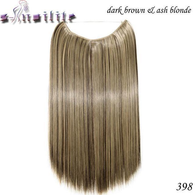 Invisible Halo Hair Extensions Silky Straight Hair