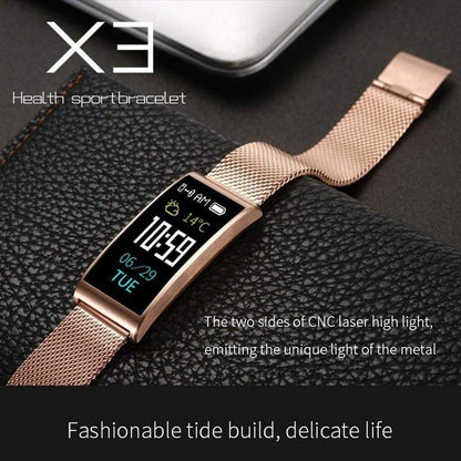 Microwear X3 Pedometer Sleep Monitor Smart Watch