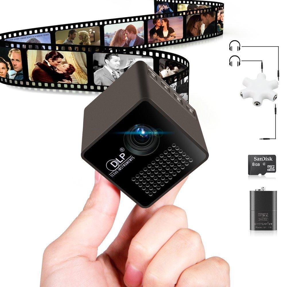 Ultra Mini DLP Portable Projector - Small Size Big Vision!