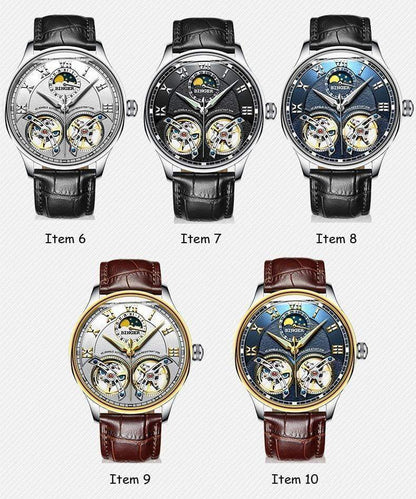 Double Tourbillon Switzerland Men's Automatic Watch