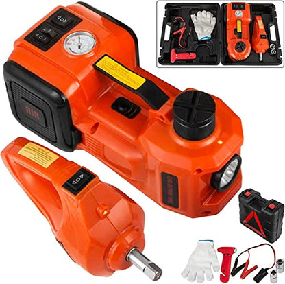 Electric Hydraulic Floor Jack Lift Set