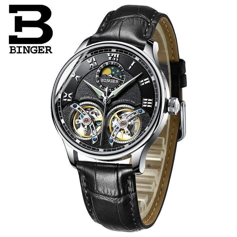 Double Tourbillon Switzerland Men's Automatic Watch