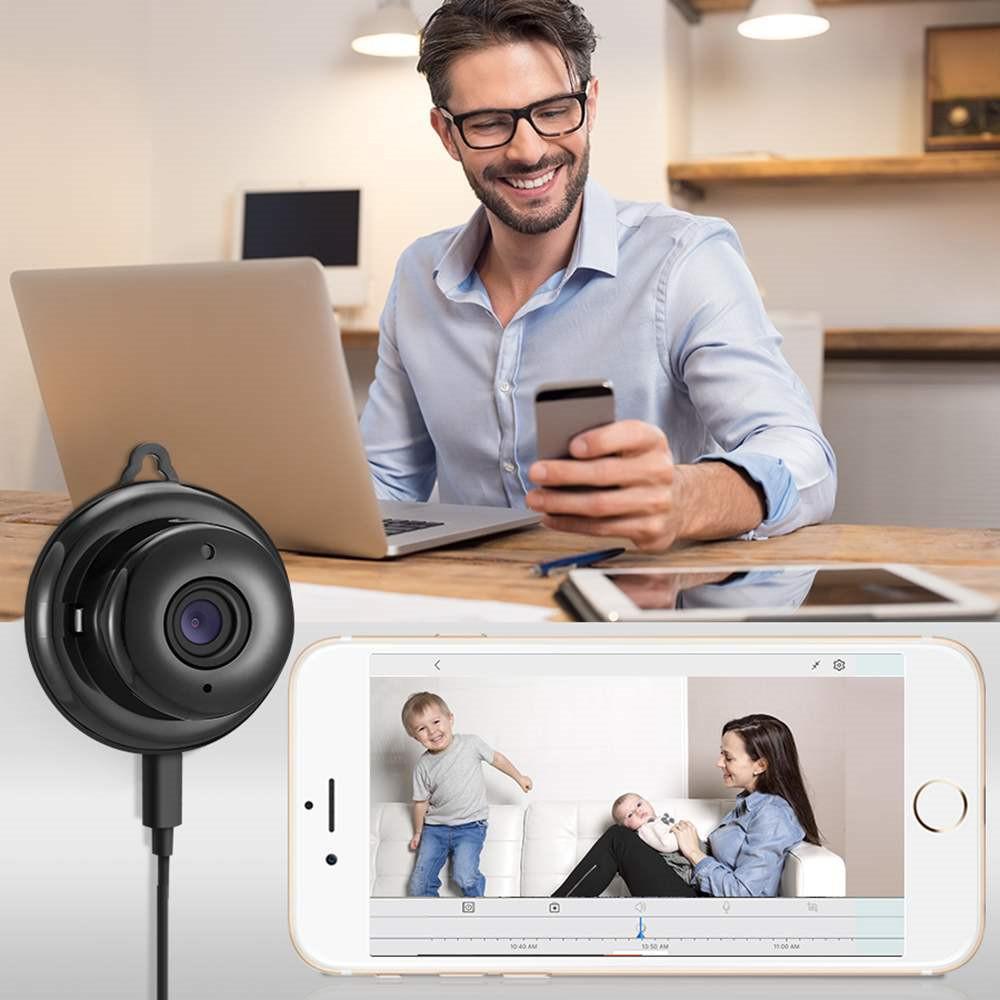 Mini WIFI Camera With Smartphone App and Night Vision Security Cameras