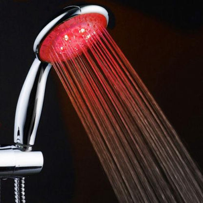 Multi Color Handheld LED Shower Head