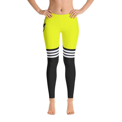 All Day Comfort Full Length Leggings Pacific Supply Stripe