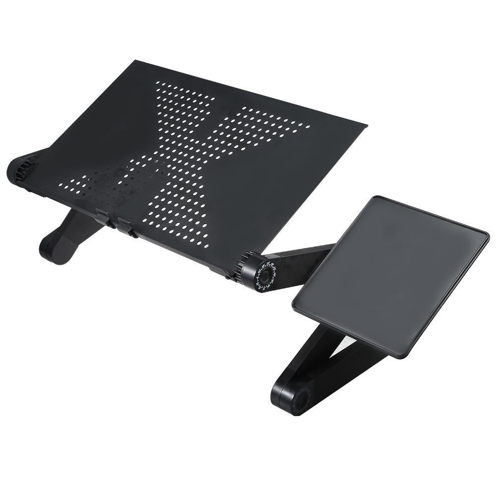 Ergonomic Adjustable Laptop Stand Folding Bed Desk Table