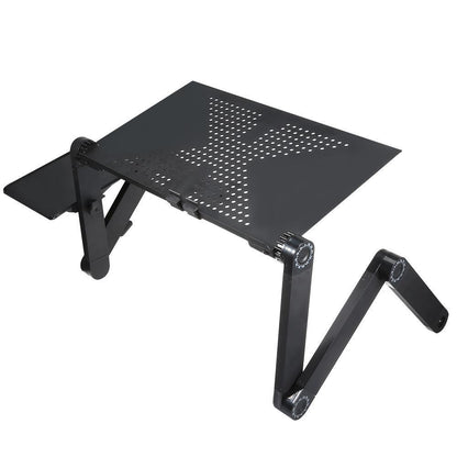 Ergonomic Adjustable Laptop Stand Folding Bed Desk Table