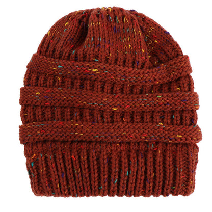 Soft Knit Beanie That's PERFECT for Ponytails & Buns