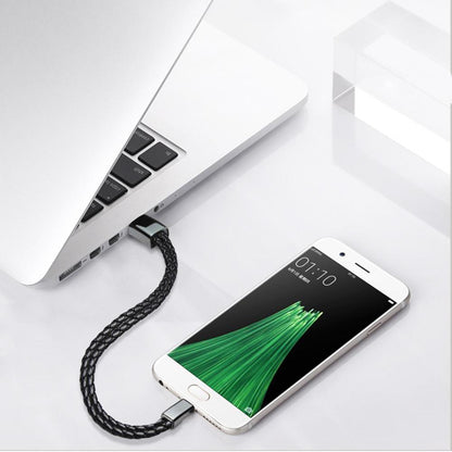 Leather Bracelet USB Charging Cord Lightning Cable iphone and Android