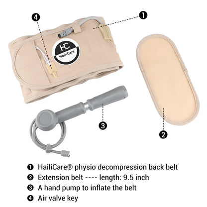 2 in 1 Decompression Belt for Lower Back Pain Relief