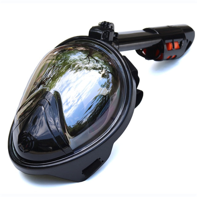 Underwater Scuba Anti Fog Full Face Diving Mask Snorkeling Set