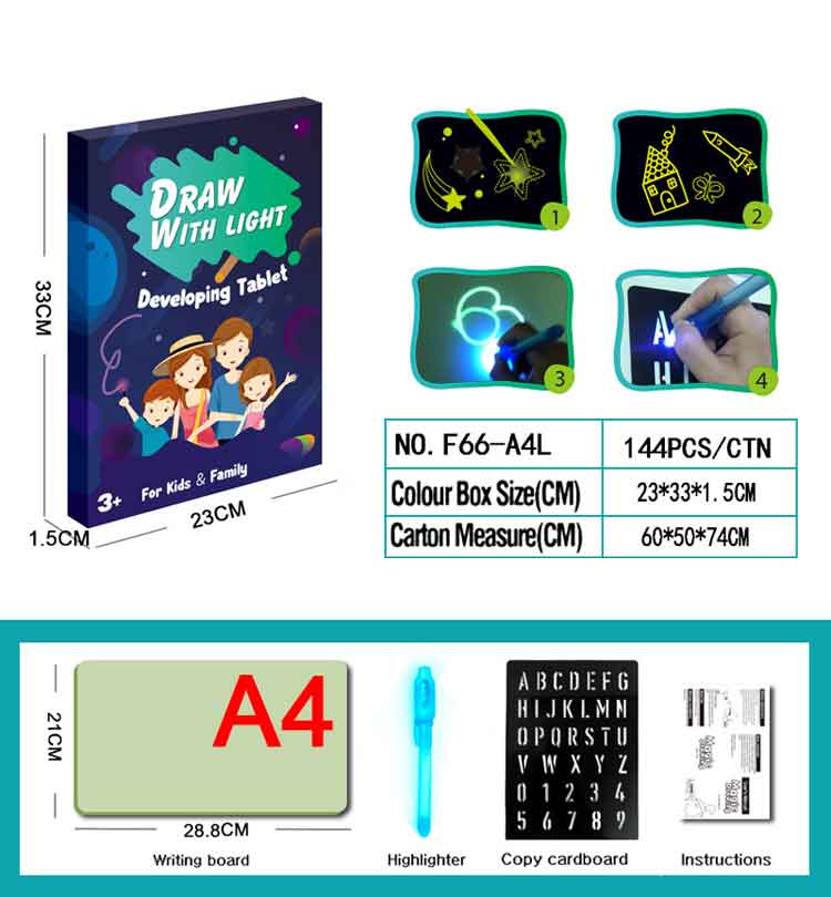 Draw with Light Development Toy