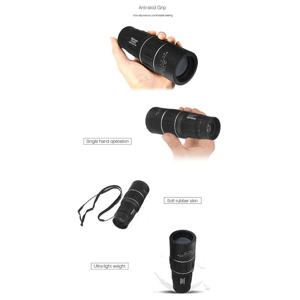 16 x 52 Dual Focus Monocular Spotting Telescope Zoom Optic Lens Binoculars