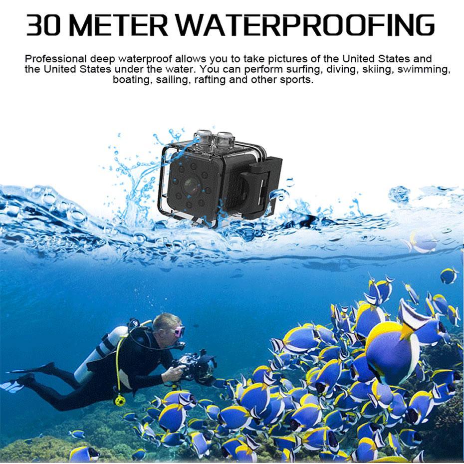 Mini WIFI Camera Recorder Camcorder SQ23 Full HD 1080P Night Vision Waterproof Shell CMOS Sensor