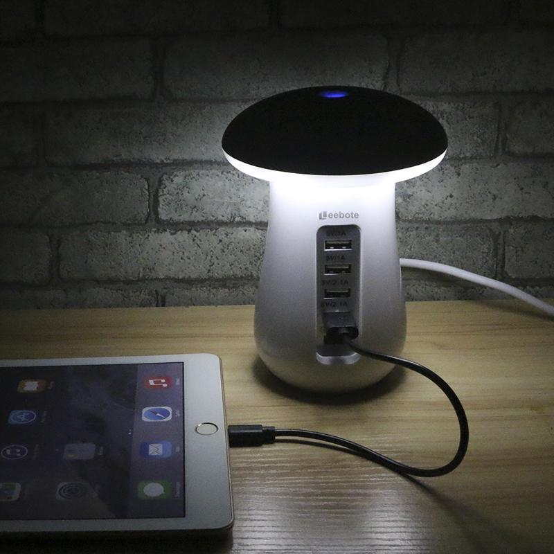 Multi-Port Fast Charging Dock & Lamp