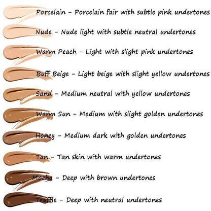 PHOERA Foundation Soft Matte Full Coverage Liquid Face Makeup Cream