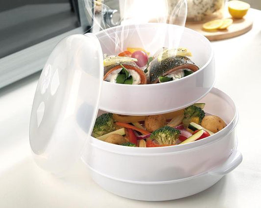 2 Tier Microwave Steamer