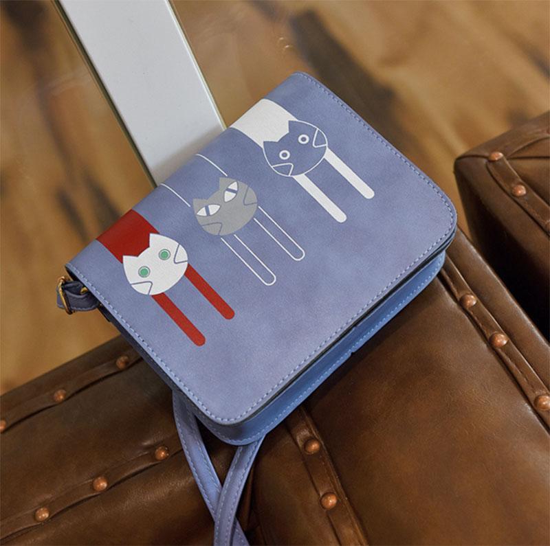 Cute Cats Shoulder Flap Bag