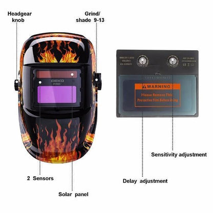 Darkening Welding Mask