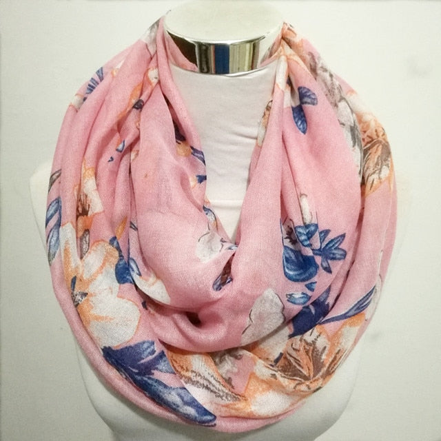 Colorblock Lightweight woman Scarf