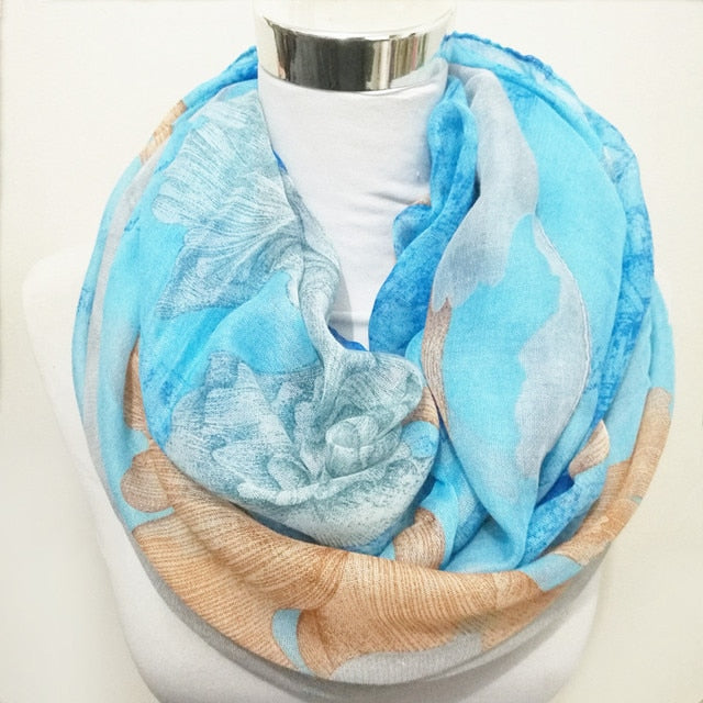 Colorblock Lightweight woman Scarf