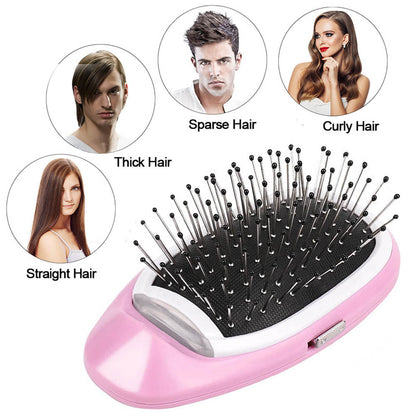 Portable Ionic Electric Hairbrush