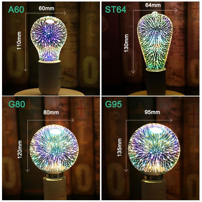 LED Firework Bulb