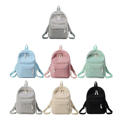 Pastel Corduroy Backpack